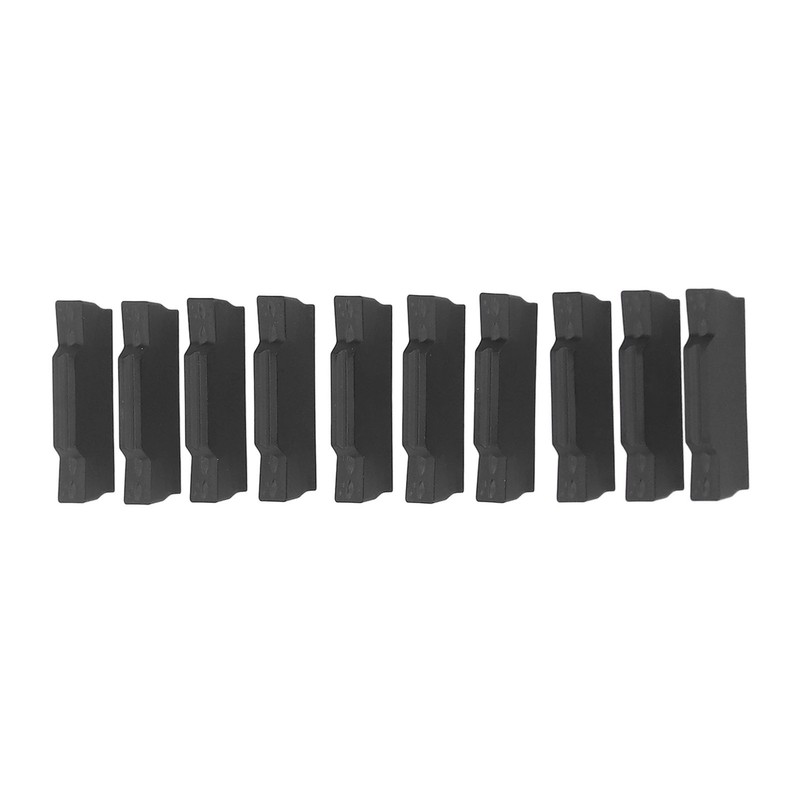 10Pcs Carbide Insert Cutter PVD Coating CNC Cutting Milling Accessory