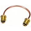 MCAMPAS 15" High Flow Propane Copper Pigtail Hose, Male POL