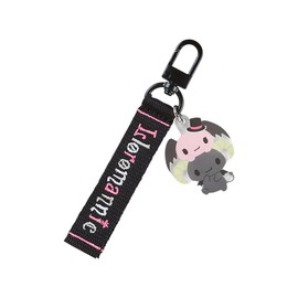 Sanrio 306843 Logo Embroidered Tag Key Holder Character Grand Prize Vol. 1 Luro Romanic, 5.1 x 1.6 x 0.3 inches (13 x 4 x 0.7 cm), Character
