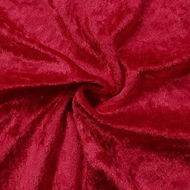 Velvet fabric red