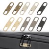 MILAKE 10 Pcs Premium Anti-Theft Zipper Lock, Small Clips for