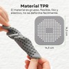 10 Filtros Multifuncionales Silicona para Desagüe Ventosa Coladera Drenaje Captador