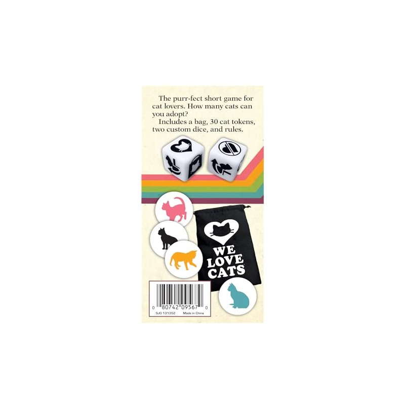 We Love Cats by SJG, juego de mesa para fiestas