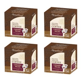 Harry & David Coffee in Single Serve Cups, 4/18 ct boxes (72 Count) (Caramel Pecan)
