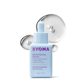 BYOMA Suero Iluminador – Suero Reparador de Barrera – Suero Facial Iluminador e Hidratante con Ácido Hialurónico, Niacinamida y Ceramidas – Suero de Ácido Hialurónico para el Rostro, Piel Luminosa y