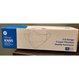 myremede KN95 Disposable Protective Masks (MyRemede Brand - 10 Pieces Per Box)