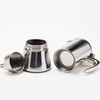 FOSKU Stovetop Espresso Maker, Stainless Steel Moka Pot, Italian Style