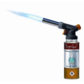 Bright Spark 1-Piece 17 x 5.5 x 9 cm Flametastic Pro Chefs Blowtorch, Black