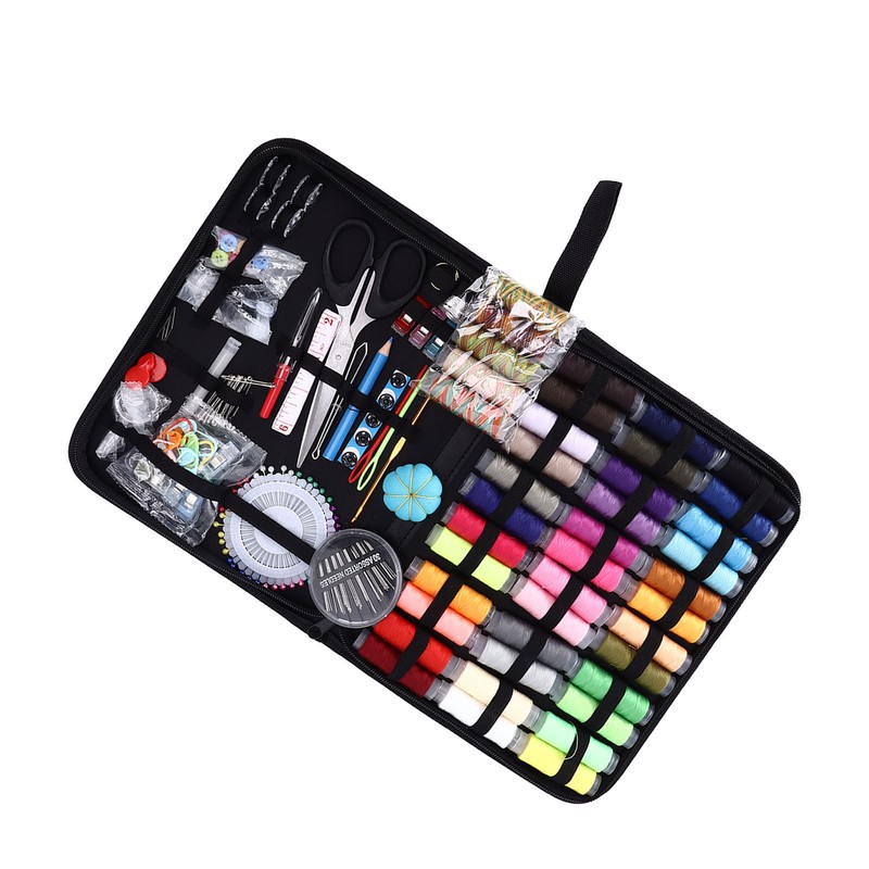 200Pcs Sewing Kit Completed Quickly Portable Travel Tools Complete Accessories