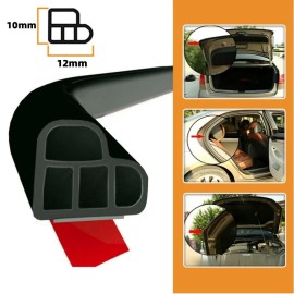 Unbranded 32.8Ft Car Rubber Seal Strip Molding Trim Door Edge Lock Protector Weather Strip