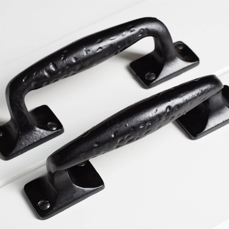 Hammer and Tongs - Forged Barn Door Handle - H150mm