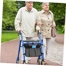 Minkissy Foldable Travel Bag Wheelchair Accessory Oxford Cloth Storage Pouch for Walker