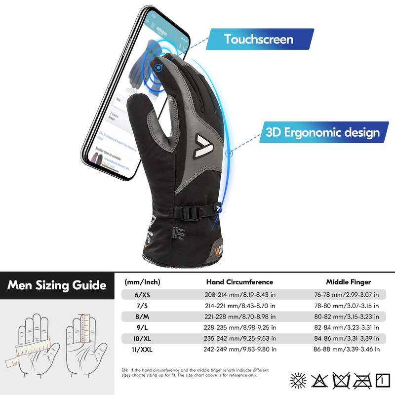 Vgo... GA7760FLWP (Black, L)