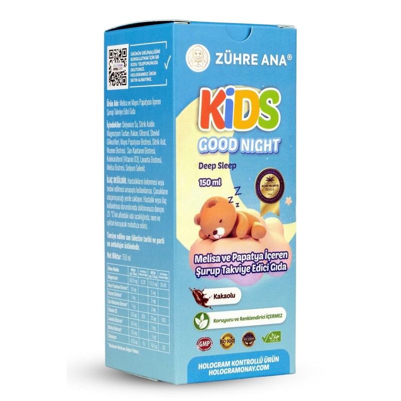 Zühre Ana® Kids Good Night Children's Sleeping Syrup, Sleeping Syrup