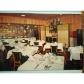 VINTAGE POST CARD HANLEY'S HOUSE FINE FOODS & LIQUORS MARATHON FLORDIA