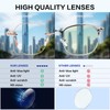 Eeyisusa Oversized Square Reader Glasses 1.5 for Women, Fashion Shiny