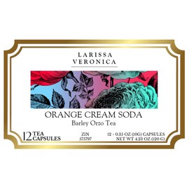 Orange Cream Soda Barley Orzo Tea (Single Serve K-Cup Pods) (12 pods, ZIN: 575797)