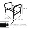 8OOKUAIO Vinyl Record Shelf - Heavy Duty Metal LP Holder