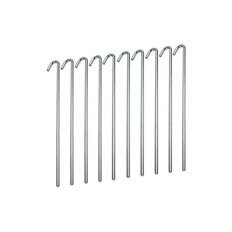 Nartel® 150mm x 3mm Steel Tent Peg Pack Of 20pcs