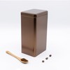 Dosenritter 6 x Square Tea Canisters / Storage Containers with