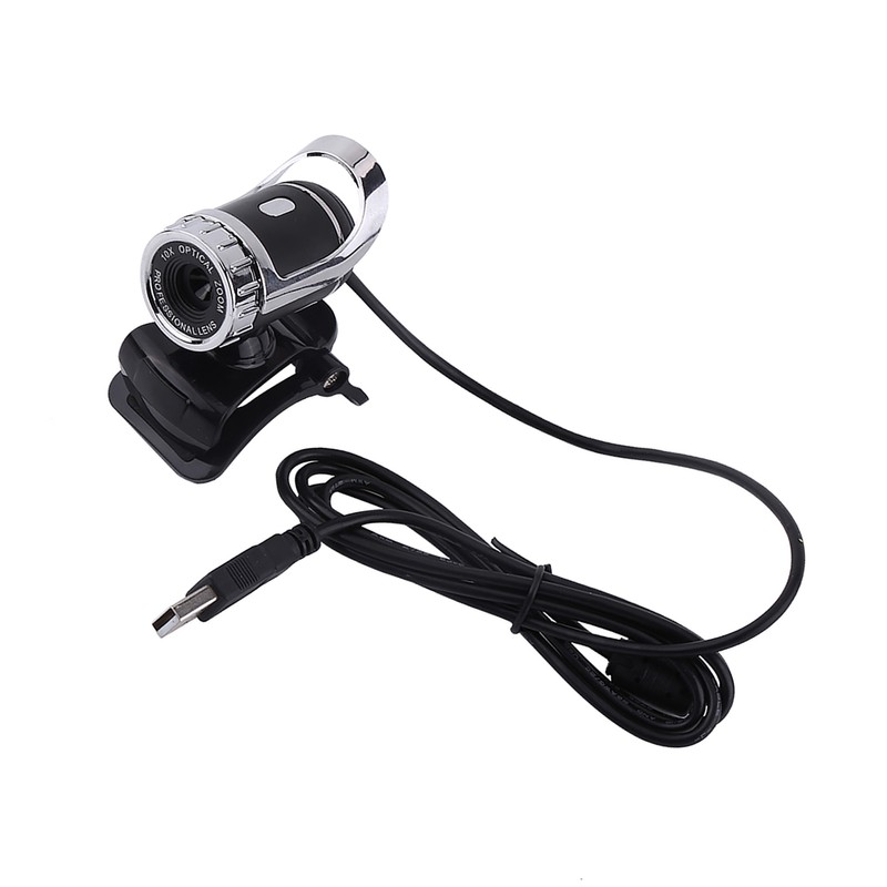 12M Pixels Clip on Webcam Web Camera HD 360° Rotating