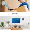 TECKNET Wireless Doorbell, Wireless Doorbell Set, 400 m Range, IP65