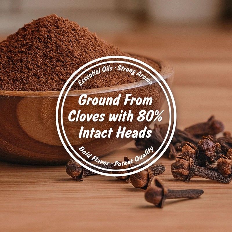 Spice Profile USDA Organic Ground Cloves, Lab Tested for Heavy