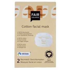 FAIR SQUARED Cotton Face Mask - Zero Waste Plastic Free - Pack of 1