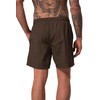 JP 1880 Shorts da Mare con Cintura Elastica, Disponibili Nocciola