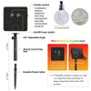 2 Pack Solar String Lights Outdoor Waterproof 50LED 8 Modes