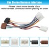 ISO Stereo Radio Adapter Replacement for Toyota Stereo Wiring Harness