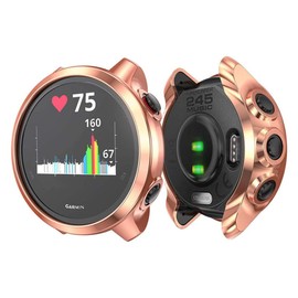 jojofuny 3pcs Music Fitness Watch Cover Protective Frame Cover for Smartwatch TPU Material Sleek Design