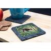 I Love Red Pandas Bamboo Forest Slate Coaster - Adorable