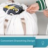 LOLOMLO Extra Large Canvas Laundry Bags with Handles & Drawstring