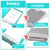 Sooez Clipboards with Storage, High Capacity Clip Boards 8.5x11 with