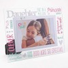 Widdop & Co. 3D Words Glass Photo Frame 6 x