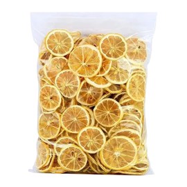 Mkostlich Dried Lemon Slices Bulk, 100g/3.52oz Natural Dehydrated Lemon Slices for Cocktails Garnish/ Tea/ Baking, No Sugar Added