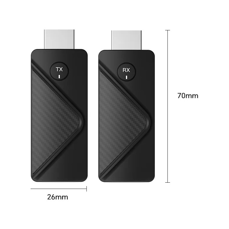 Transmisor Receptor Inalambrico Audio Video Adaptador Hdmi