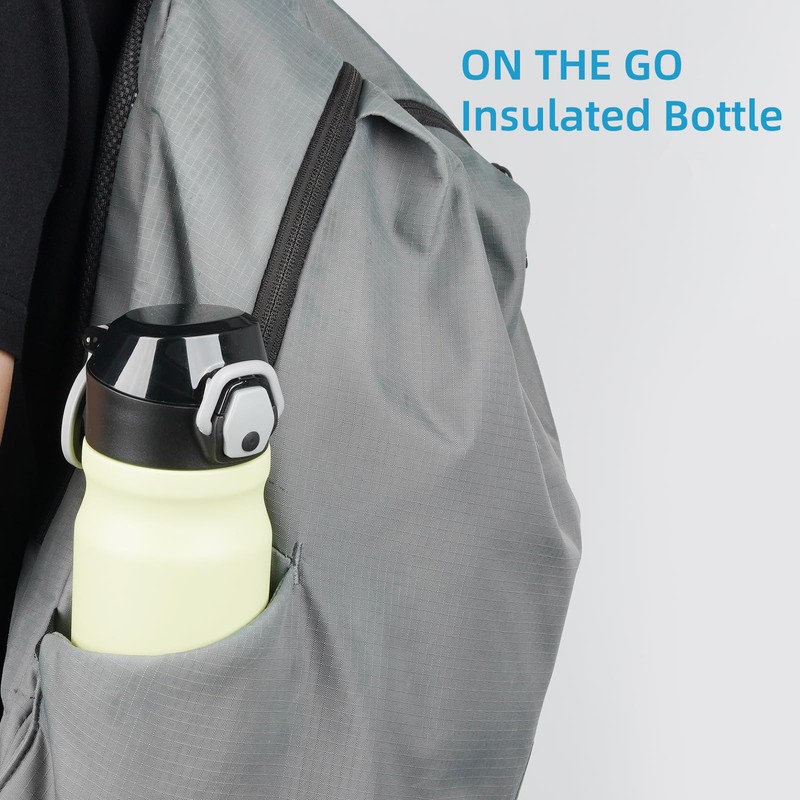 konokyo Insulated Water Bottle 18oz-Macaron Green