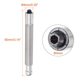 uxcell Watch Crown Winder Tool 4mm Manual Mechanical Winding Instrument Carbon Steel Chrome Plated Watch Repair Helper