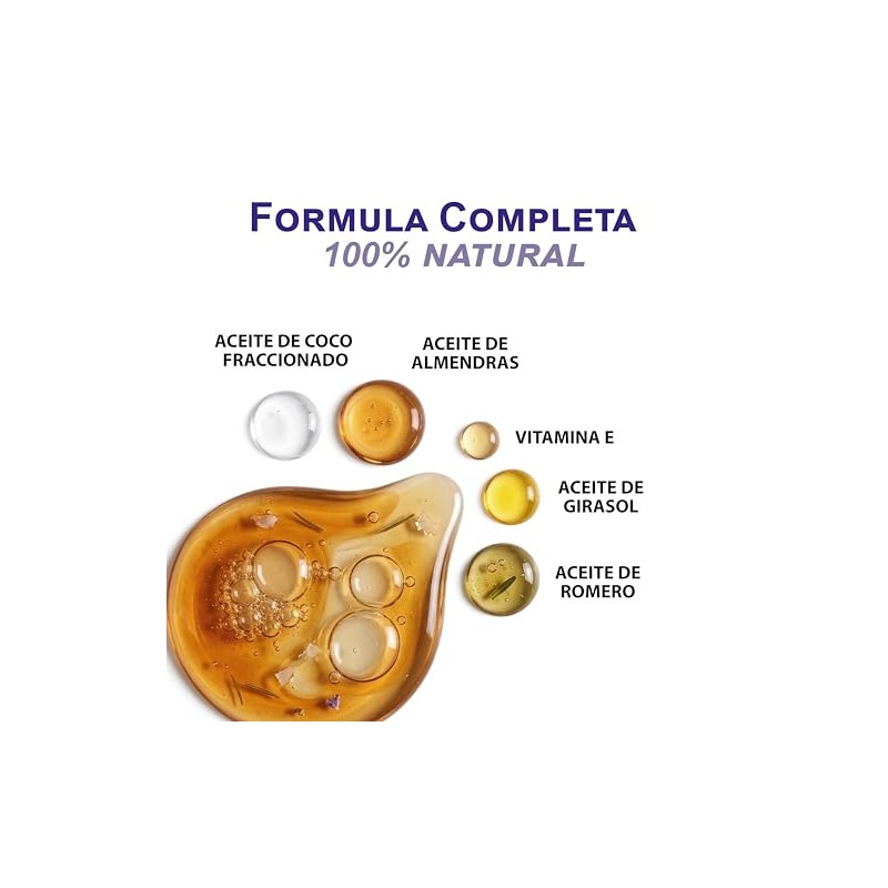 Aceite de romero para el crecimiento del cabello - Anticaída