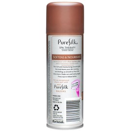 Pure Silk Vanilla Shea Butter Spa Therapy Shave Cream for Women, 7.25 oz.