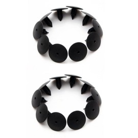 Viviance Wheel Housing Splash Guard Adjustment Clips Compatible with Re-nault Clio Scenic Megane - Type A Pack of 20