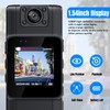 Body Camera Video Recorder, 1080P Portable Police Body Camera with