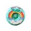 Doughnut Bottle 380ML Cute Leakage Proof Portable BPA Free Silicone