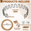 MorningRo 8 Pcs 25" Couch Upholstery Spring Repair Replacement Kit