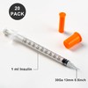 Disposable Measuring Tool, 1ml, 0.3x13mm, Plastic, Individually Wrapped (20)