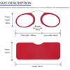 REAVEE 2 Pack Pinch Nose Clip on Reading Glasses Armless