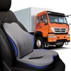 MINUPWELL Truck Seat Cushion, 2PC 100% Memory Foam Seat Cushion