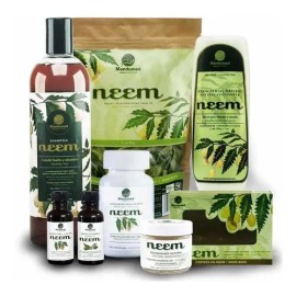 5 Shampoos Neem:caspa,piojos,crecimiento,ceborrea,100%naturl